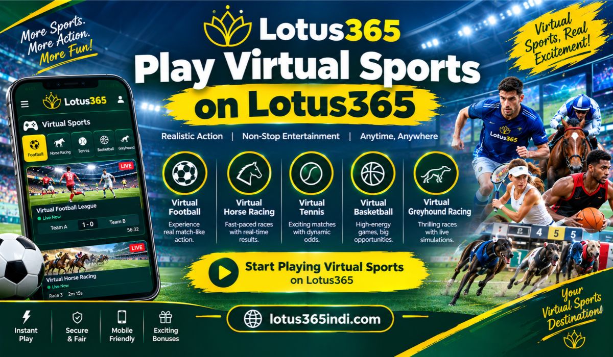 Play Virtual Sports on Lotus365